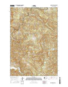 Mount Brynion 2017 topographic map thumbnail