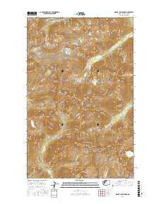 Mount Challenger 2017 topographic map thumbnail