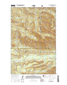 Mount Higgins 2017 topographic map thumbnail