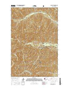 Mount Jupiter 2017 topographic map thumbnail