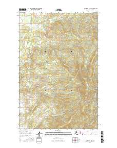 Mount Kit Carson 2017 topographic map thumbnail