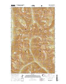 Mount Lago 2017 topographic map thumbnail