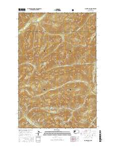 Mount Olson 2017 topographic map preview