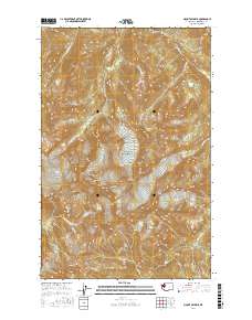 Mount Olympus 2017 topographic map thumbnail
