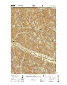 Mount Pugh 2017 topographic map thumbnail