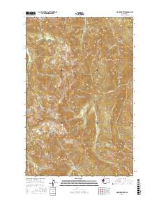 Mount Queets 2017 topographic map thumbnail