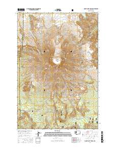 Mount Saint Helens 2017 topographic map thumbnail
