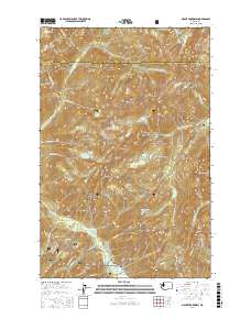 Mount Skokomish 2017 topographic map thumbnail