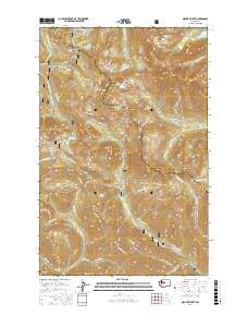 Mount Stuart 2017 topographic map thumbnail