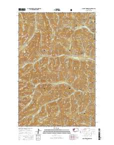 Mount Townsend 2017 topographic map thumbnail