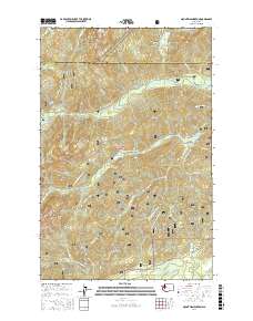 Mount Washington 2017 topographic map thumbnail