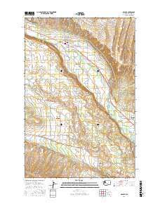 Naches 2017 topographic map thumbnail