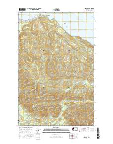 Neah Bay 2017 topographic map thumbnail