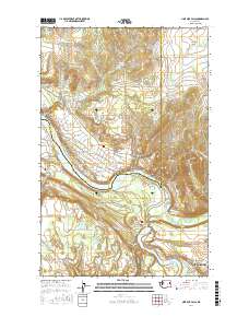 Nine Mile Falls 2017 topographic map thumbnail