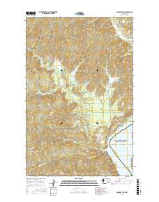 Ninemile Flat 2017 topographic map thumbnail