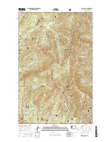 North Baldy 2017 topographic map thumbnail