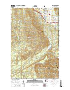 North Bend 2017 topographic map thumbnail