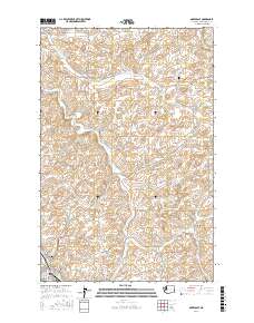 Oakesdale 2017 topographic map thumbnail