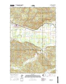 Oakville 2017 topographic map thumbnail