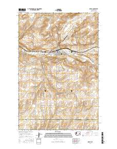 Odessa 2017 topographic map thumbnail