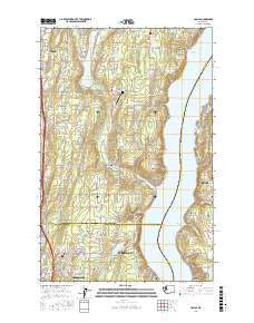 Olalla 2017 topographic map thumbnail