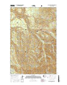 Old Baldy Mountain 2017 topographic map thumbnail
