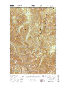 Old Snowy Mountain 2017 topographic map thumbnail