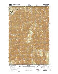 Oregon Butte 2017 topographic map thumbnail