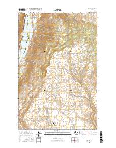 Orondo 2017 topographic map thumbnail
