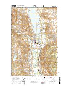 Oroville 2017 topographic map thumbnail