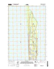 Oysterville 2017 topographic map thumbnail