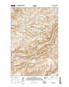 Pacific Lake 2017 topographic map thumbnail