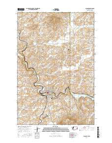 Palouse 2017 topographic map thumbnail