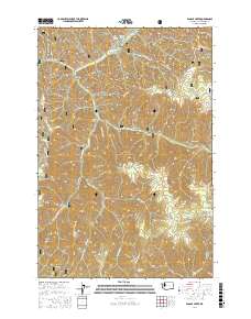 Panjab Creek 2017 topographic map thumbnail