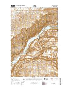 Park Lake 2017 topographic map thumbnail