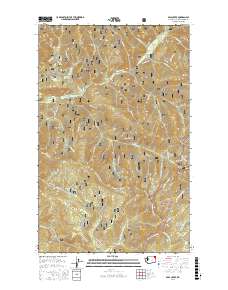 Pass Creek 2017 topographic map thumbnail