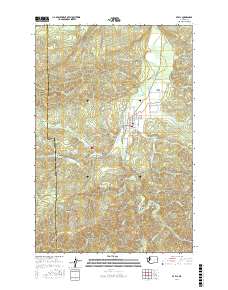 Pe Ell 2017 topographic map thumbnail