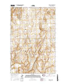 Piersol Hills 2017 topographic map thumbnail