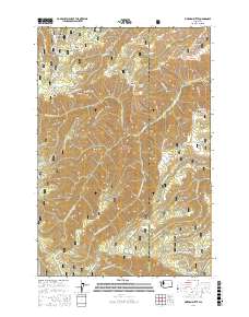 Pinkham Butte 2017 topographic map thumbnail