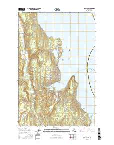 Port Ludlow 2017 topographic map thumbnail