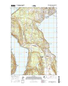 Port Townsend South 2017 topographic map thumbnail