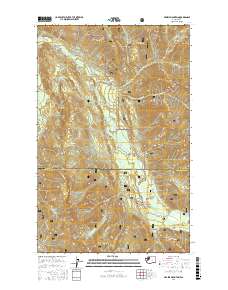 Prairie Mountain 2017 topographic map thumbnail