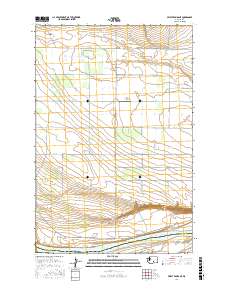 Priest Rapids NE 2017 topographic map thumbnail