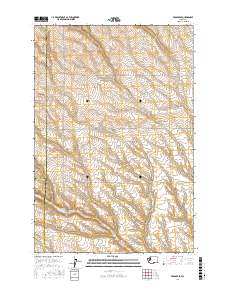 Prosser SE 2017 topographic map thumbnail