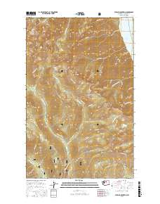 Pyramid Mountain 2017 topographic map thumbnail
