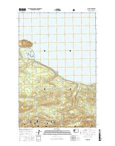Pysht 2017 topographic map thumbnail