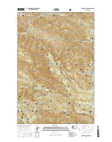 Quartz Mountain 2017 topographic map thumbnail