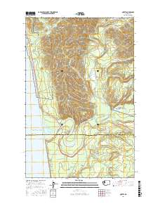 Queets 2017 topographic map thumbnail
