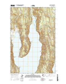 Quilcene 2017 topographic map thumbnail