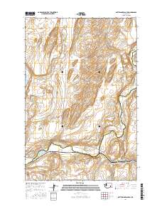 Rattlesnake Canyon 2017 topographic map thumbnail